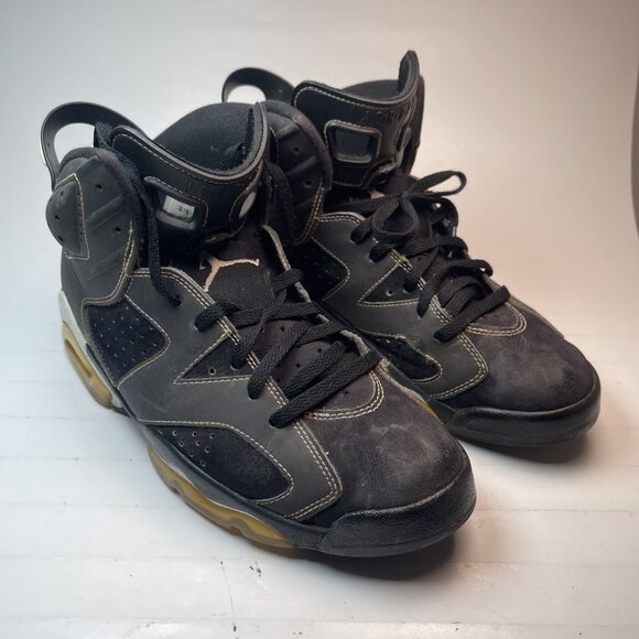 Nike Air Jordan Retro 6 VI Lakers 2010 Men’s Size 8.5 384664-002 - Picture 3 of 16